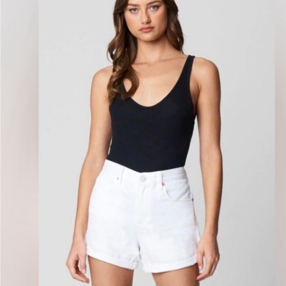 Blank NYC Pants - Blank NYC NWT white shorts size 25
